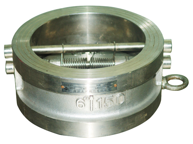 Wafer Type Dual Disc Check Valve