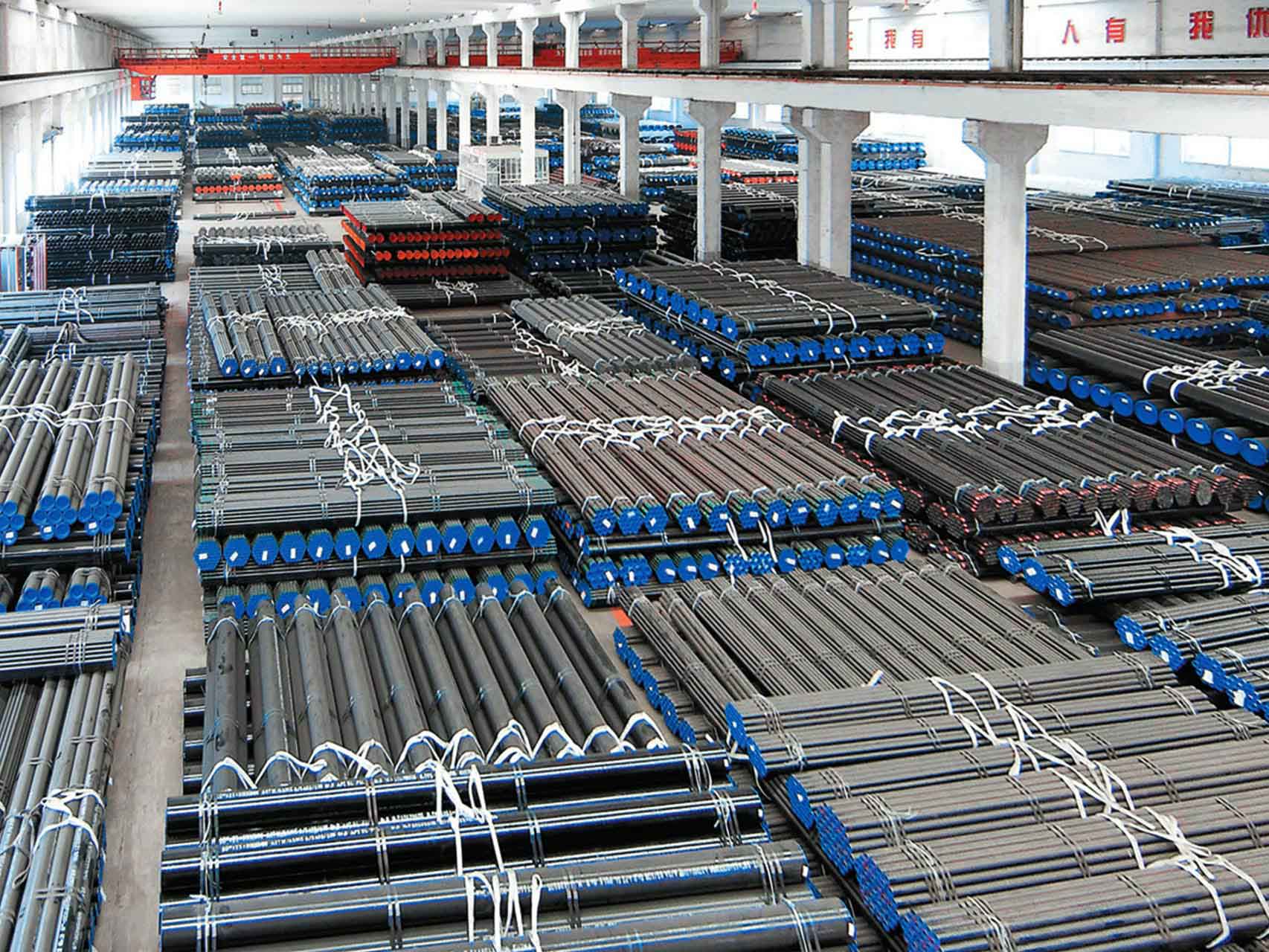 steel pipe warehousing